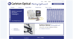 Desktop Screenshot of carletonltd.com